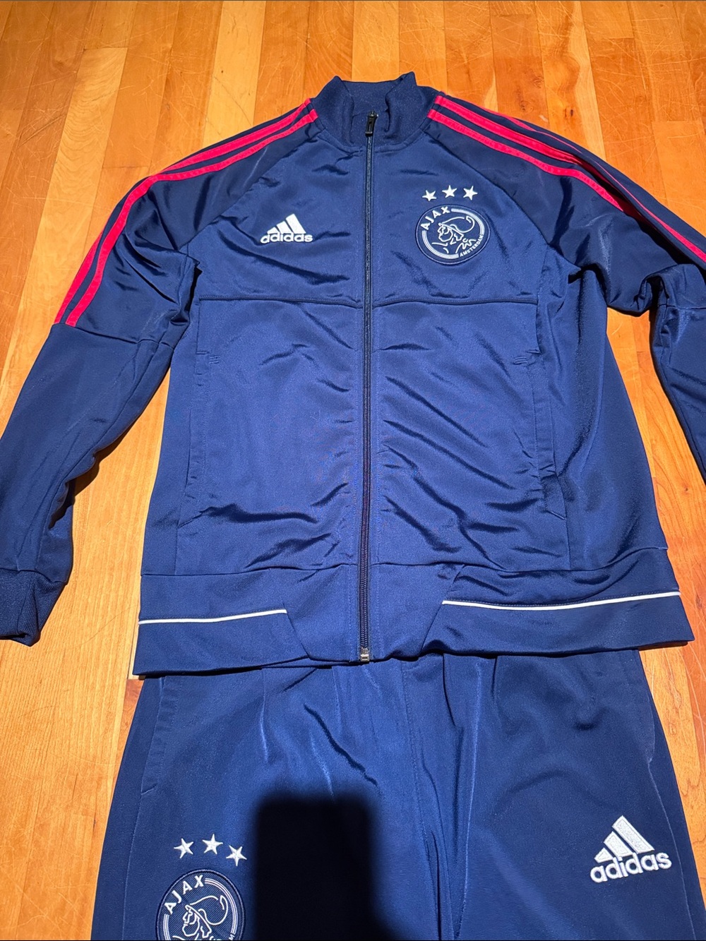 Adidas Ajax Amsterdam 2017/2018 Training Tracksuit Youth 13-14 Like New